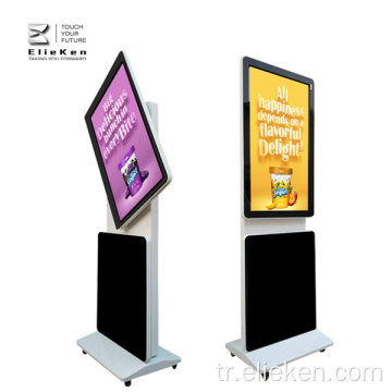Oteller için tabela LCD Dönen 40 inç ekran